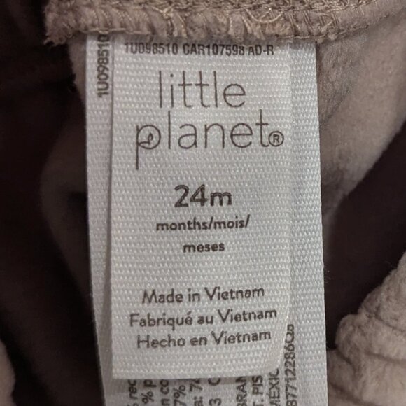 NWT Carter's Little Planet Baby 2-Piece Recycled Fleece Set (Shirt And Pants) - Picture 9 of 15